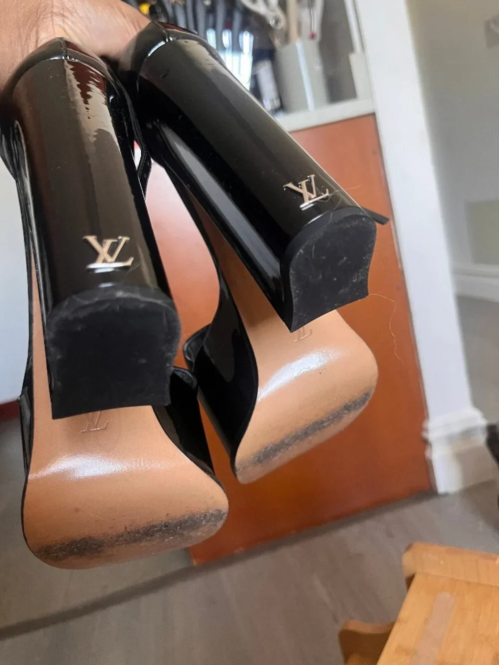Louis Vuiton Platform Sandals